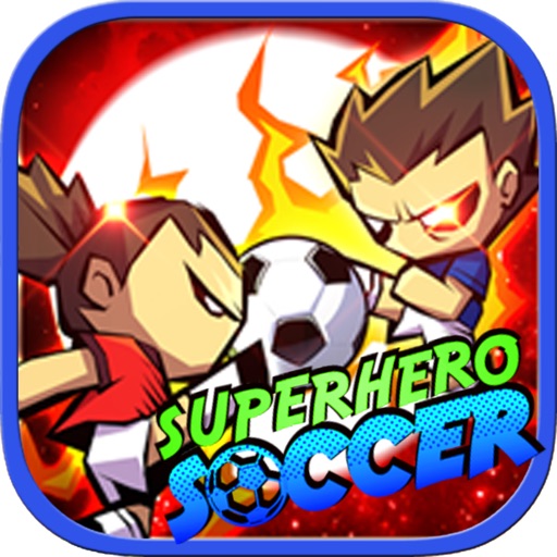Super Hero Soccer - Kick Goal Sport Games for Kids iOS App