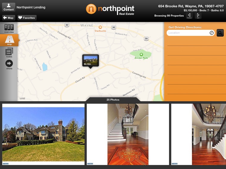 Northpoint360 Home Search Tool for iPad