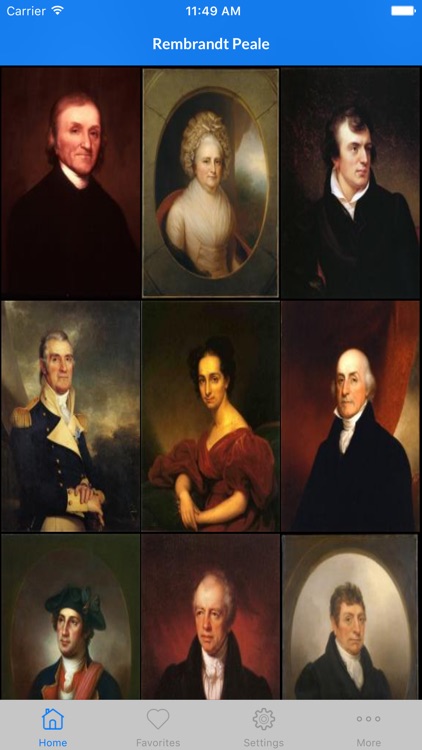 Rembrandt Peale Paintings