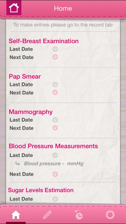 Women's Health Diary screenshot-3