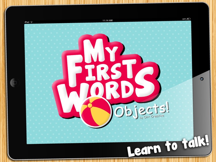 My First Words: Objects - Help Kids Learn to Talk screenshot-4