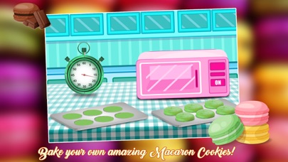 How to cancel & delete Macaron Cookies Maker 2 - Crazy Dessert Maker Game from iphone & ipad 3