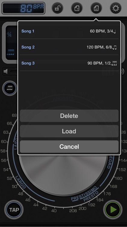 Metronome 9 - Tempo & Setlists screenshot-3