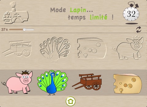 Puzzle pour bébé - les animaux de la ferme HD screenshot 3