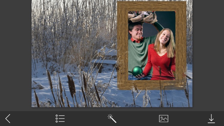 Christmas Jingle bell Frame -InstantFotoFrames