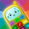 Baby Phone is a curious game for kids to learn numbers, animal sounds, transport, music instruments, fruit and vegetable names etc