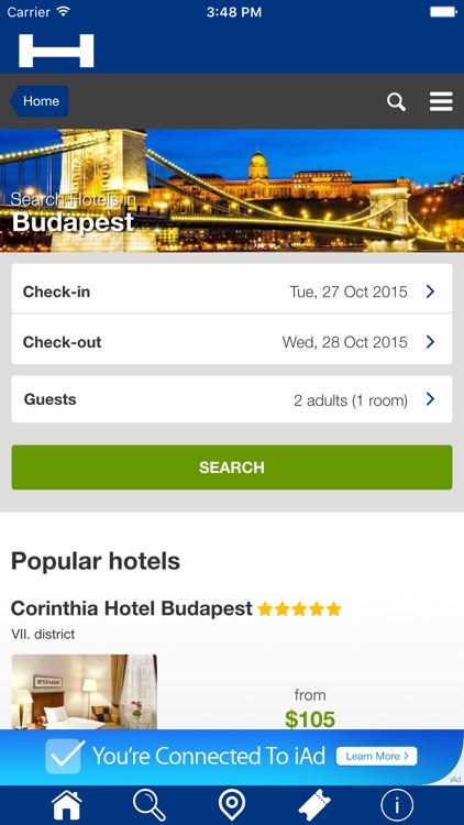 Budapest Hotels + Compare and Booking Hotel for Tonight with map and travel tour