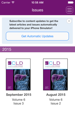 Clinical Liver Disease screenshot 3