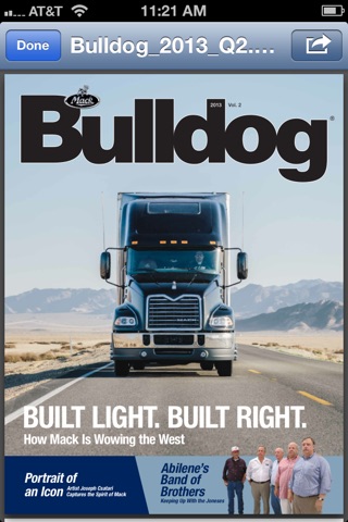 Bulldog – Mack Trucks Magazine screenshot 3