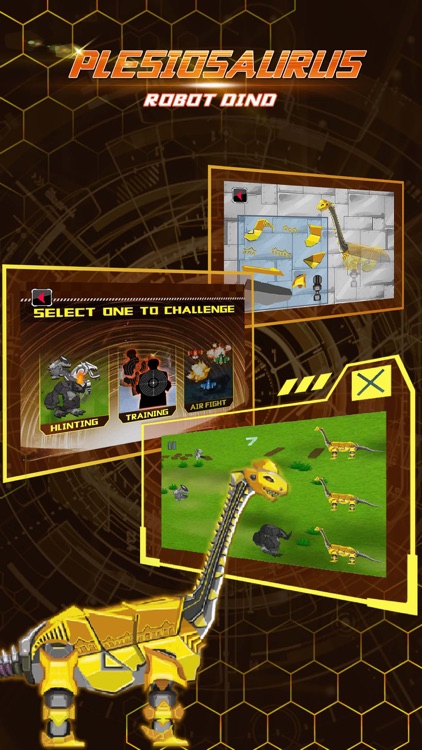 Plesiosaurus: Robot Dinosaur - Trivia & Funny Puzzle Sports Dragon Free Game screenshot-3