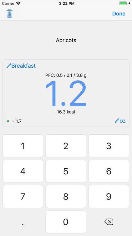 Noco Calories screenshot-3