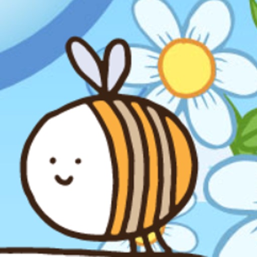 Flower bee-bee mania