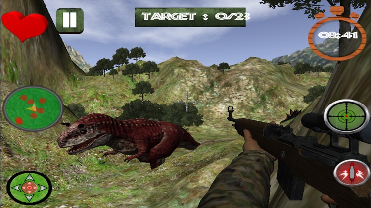 Jurassic Dino Hunting 3D : Dinosaur Shooting game screenshot-3