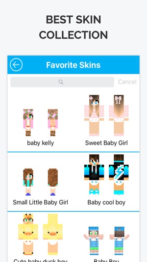 Baby Skins for Minecraft PE(圖2)-速報App