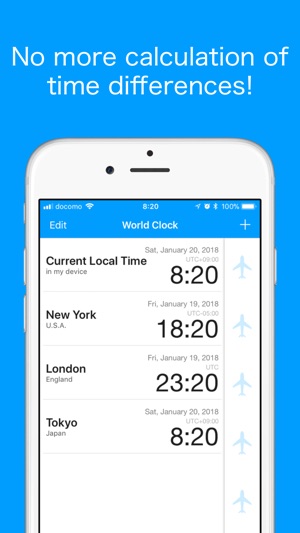 World Clock -Time Converter-(圖1)-速報App