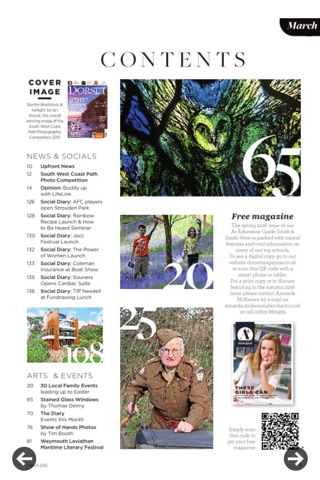 Dorset Magazine screenshot 2