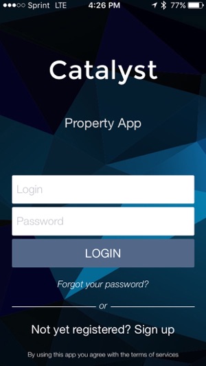 Catalyst Property App