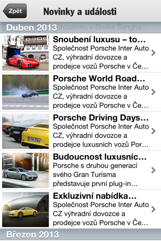 Moje Porsche screenshot 2