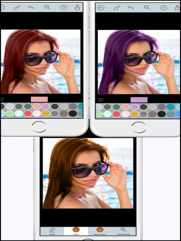 Hair Color Dye Pro - Recolor studio and Splash Effects Editorのおすすめ画像2