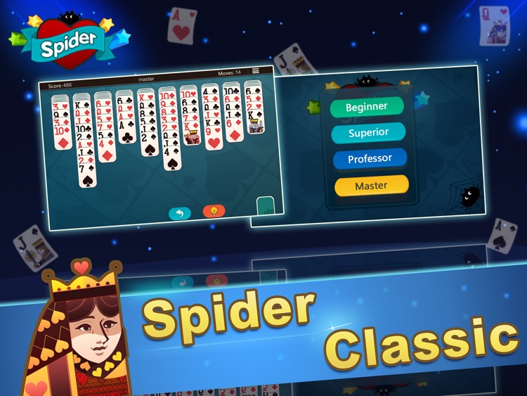 Spider Solitaire Classic HD-Free Card Game