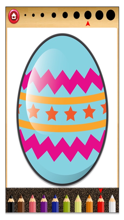 Easter Eggs Kids Coloring Book - Game for Kids