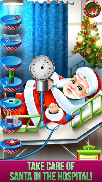 Santa Ambulance Rescue - Kids Christmas Games screenshot-3