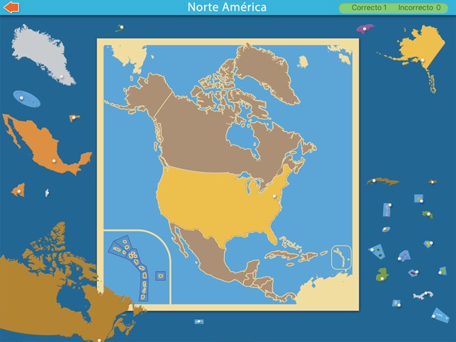 Norte América - Montessori Geografía(圖3)-速報App