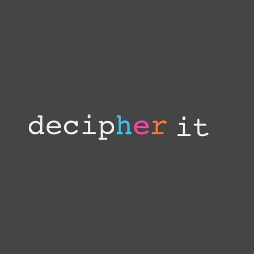 Decipher It iOS App