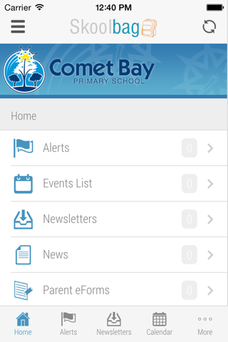 Comet Bay Primary School - Skoolbag screenshot 2