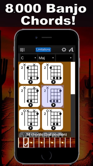 Banjo Chrods Compass Lite: lots of chord charts(圖1)-速報App