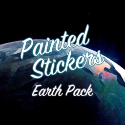 Painted Stickers Earth Pack