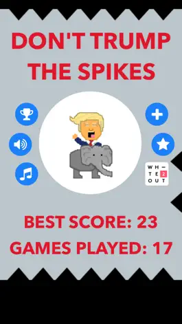 Game screenshot Don't Trump The Spikes! - Trump Stickers Included! mod apk