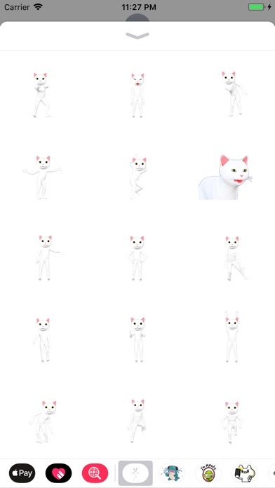 Cat Man Animated Stickers screenshot 3