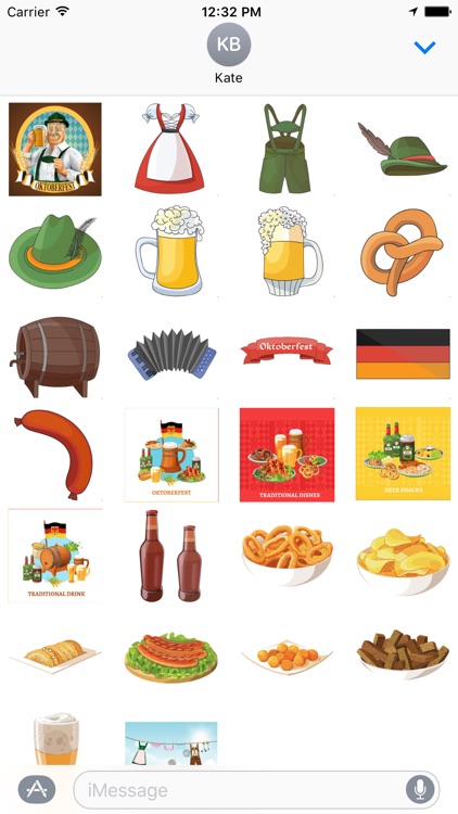 Oktoberfest Stickers