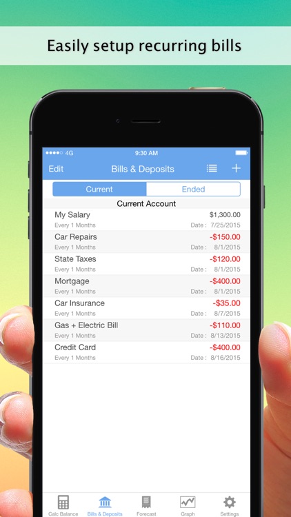 Balance Guide - My Accounts and Checkbook Tracking screenshot-3