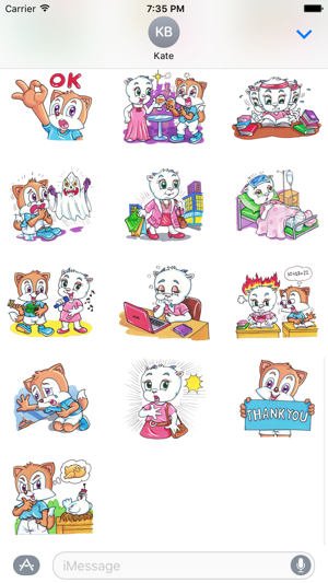 Funny Fox Stickers(圖3)-速報App