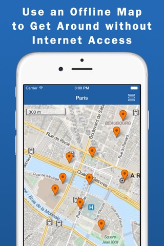 Paris Travel Guide & Offline Map screenshot 2
