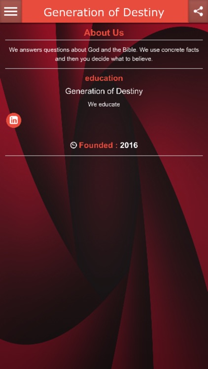 Generation of Destiny