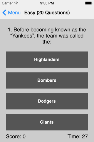 Ultimate Yankees Trivia screenshot 2