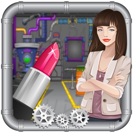 Lipstick Factory – A lipstick design studio & packing simulator game iOS App