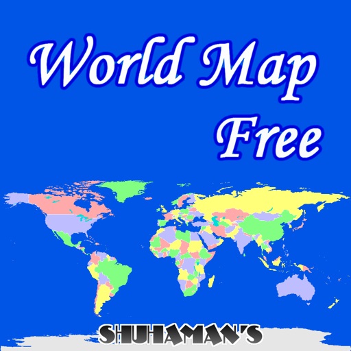World Map Free iOS App