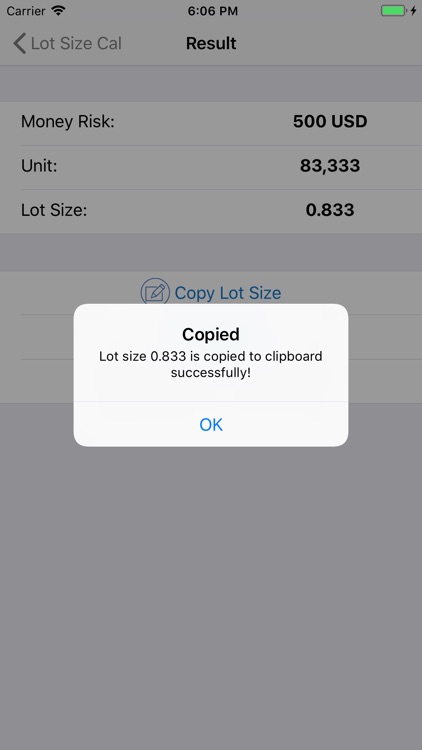 Lot Size Calculator screenshot-3