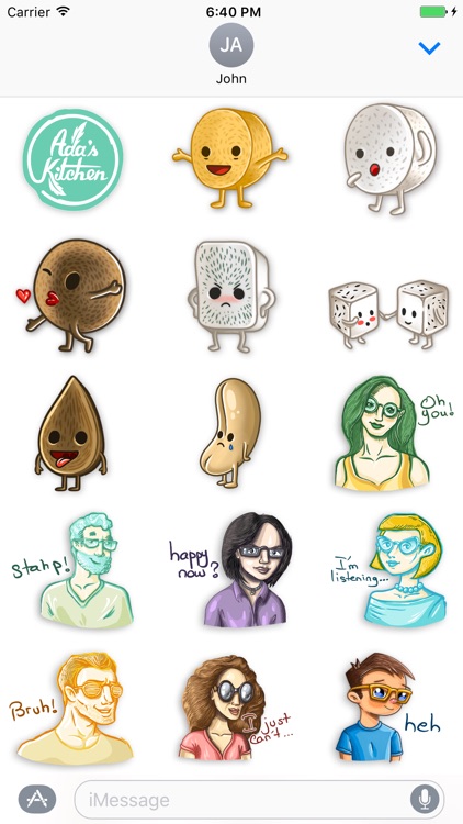 Ada's Vegan Stickers
