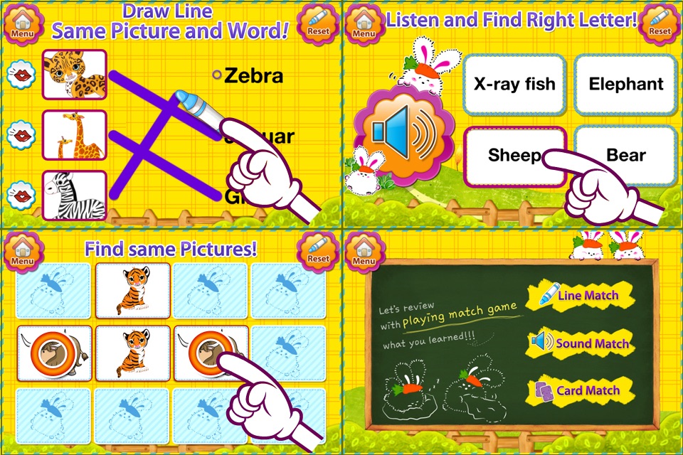 ABC Animal English FlashCards screenshot 4