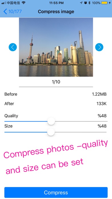 Compress -Compress video/photo screenshot 4