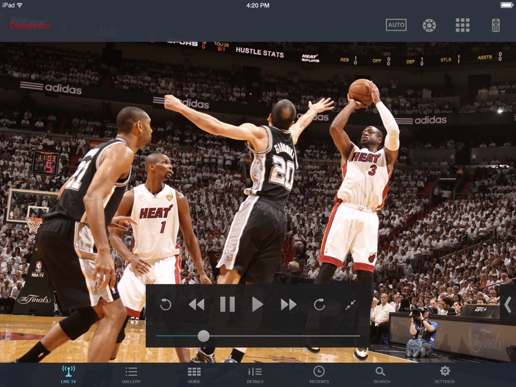 SlingPlayer Free for iPad