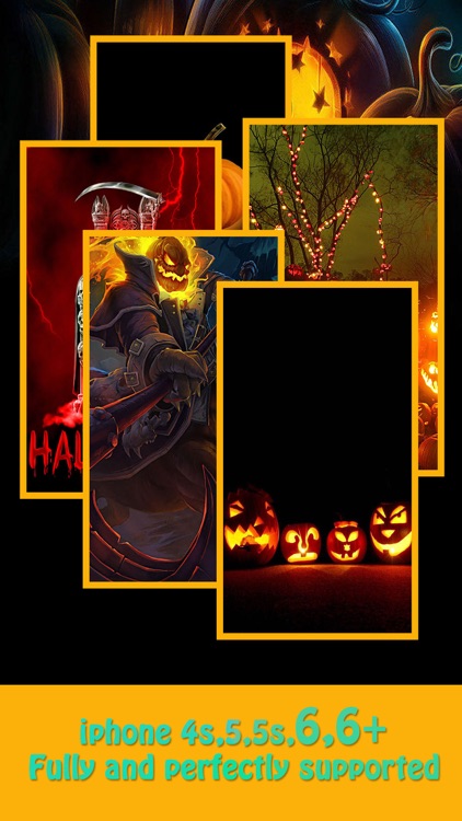 Halloween Backgrounds & Wallpapers HD - Home Screen Maker with Pumpkin, Horror ,scary Images screenshot-3