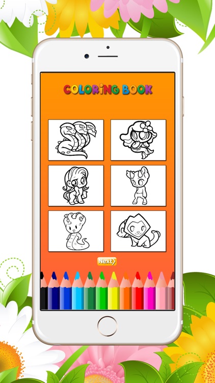 Mythical Creatures Coloring Book for Kids screenshot-4