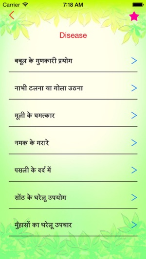 Hindi Ayurvedic-voot Gharelu Netmeds upchar yatra(圖2)-速報App