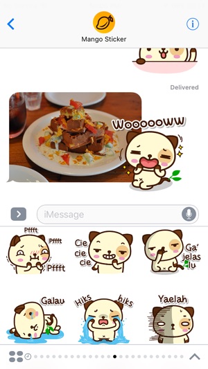 Pandadog (Bahasa Indonesia) - Mango Sticker(圖1)-速報App